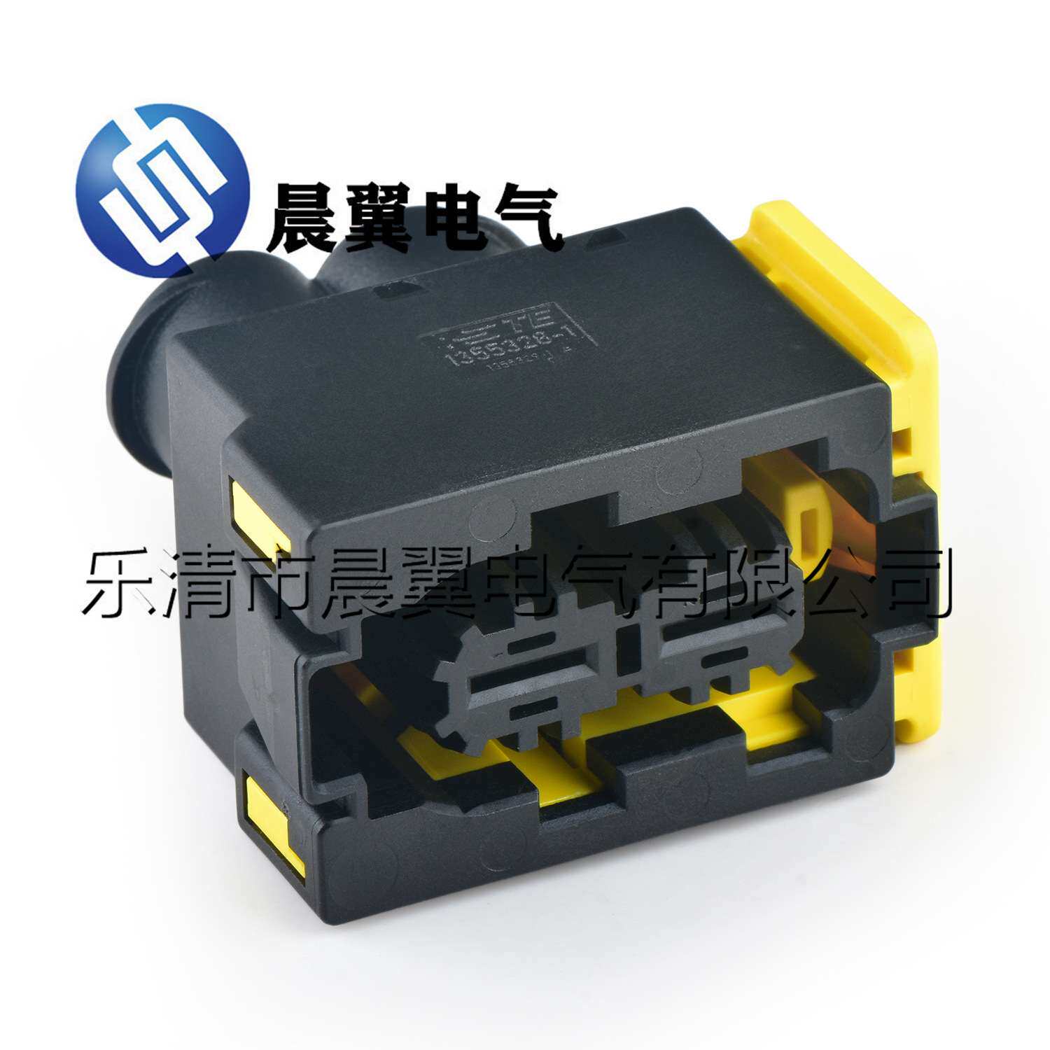 2孔连接器1355328-1防水接插件插头汽车电子