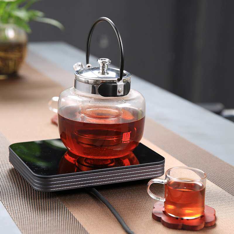 电陶炉煮茶器静音家用小型迷你多功能电磁炉茶具玻璃烧水壶茶炉
