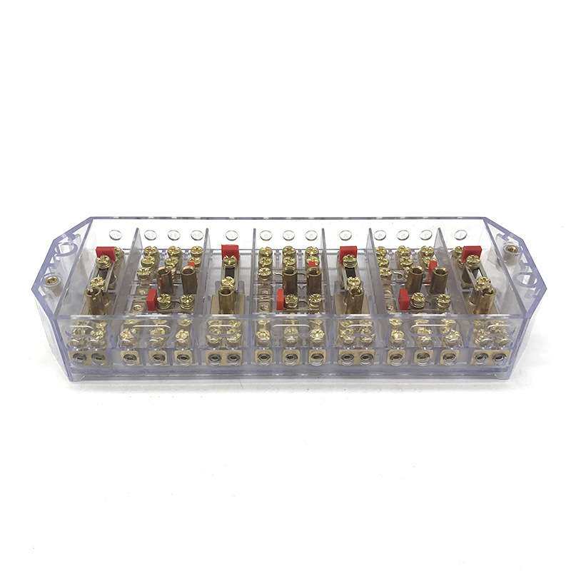 海燕 FJ6/HY4L 三相四线电能计量联合接线盒 透明 接线端子