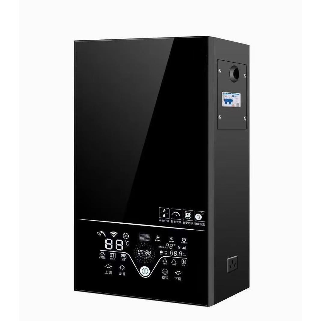 匠奥三维迷宫板式铸铝电壁挂炉16KW采暖洗浴两用炉带160平米电热