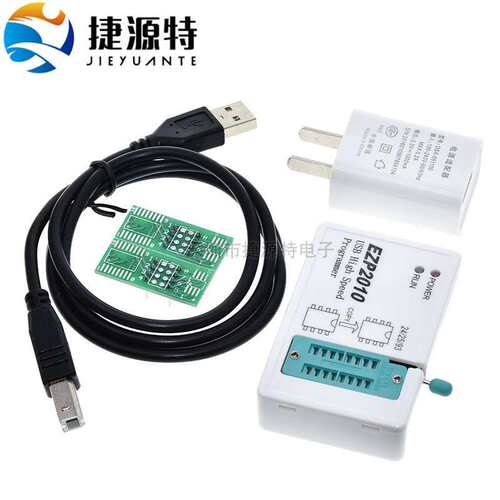 EZP2010高速SPI FLASH编程器 24/25/93 bios 25T80烧录 脱机复制