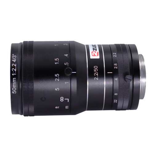 ZLKC中联科创1200万像素工业镜头FK-MP12定焦4/3