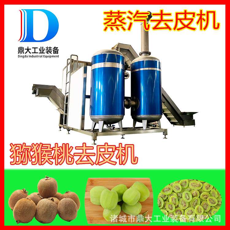 猕猴桃蒸汽剥皮机 猕猴桃削皮器 猕猴桃蒸汽去皮机 源头货源鼎大
