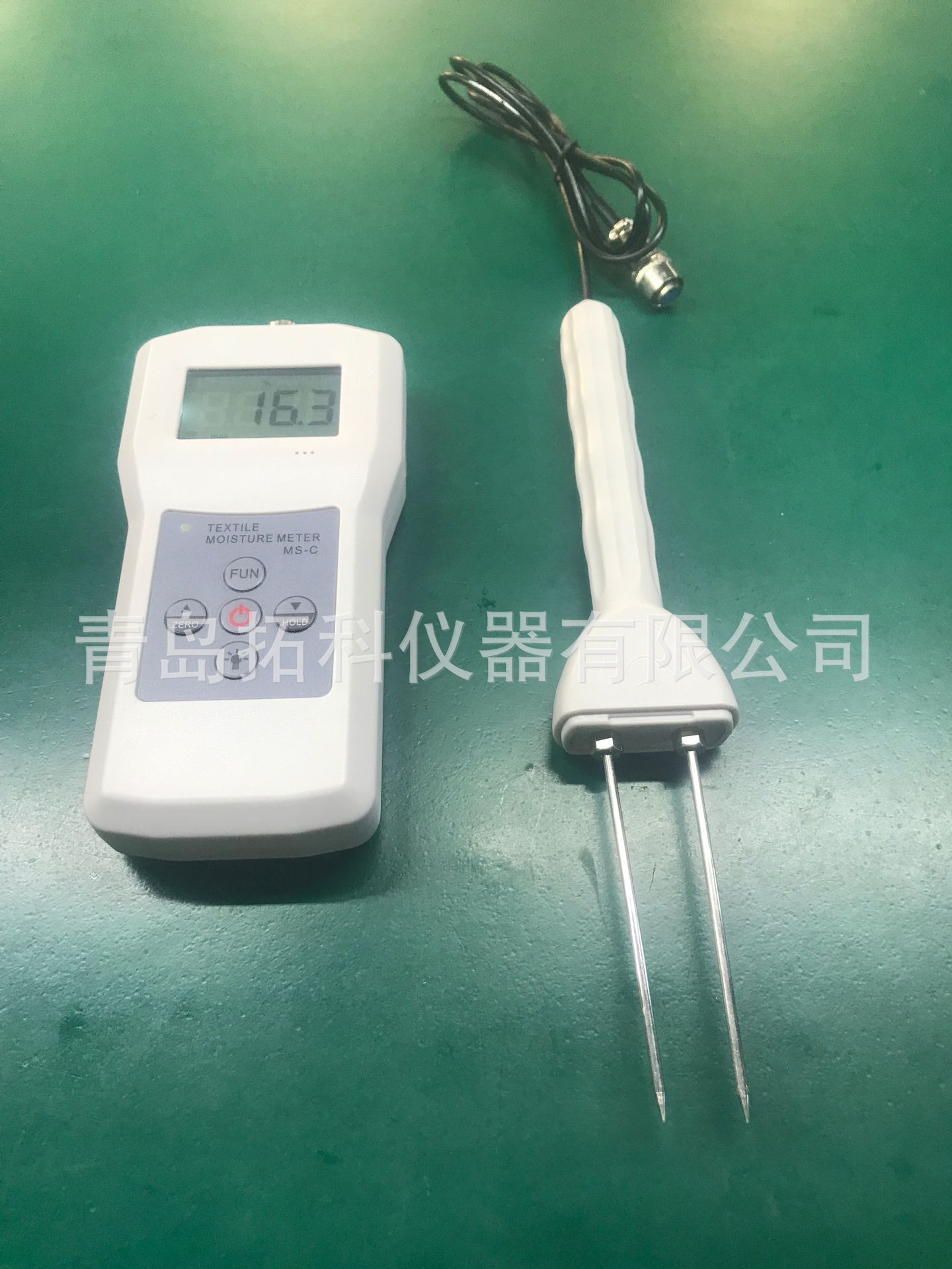 青岛拓科蚕茧水份含量测湿仪 纺织品水分测定仪MS-C