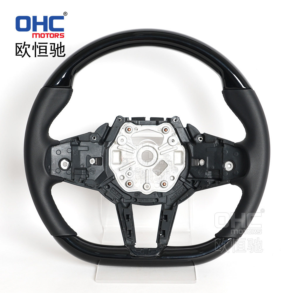 跨境直销适用于24-25款BMW宝马德系G底盘高端钢琴烤漆汽车方向盘