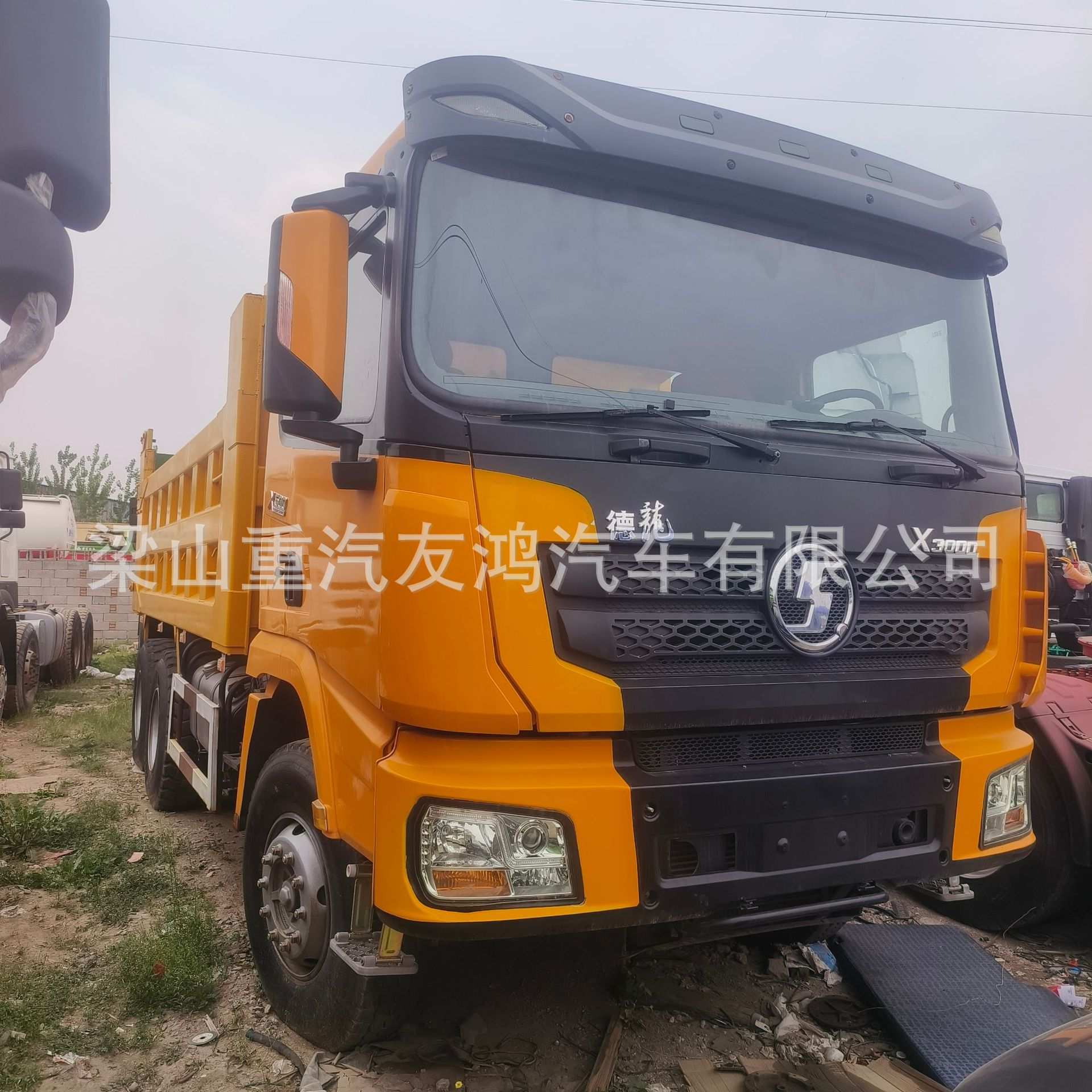 出口重型前四后八自卸车 欧二430马力潍柴自卸卡车翻斗工程车