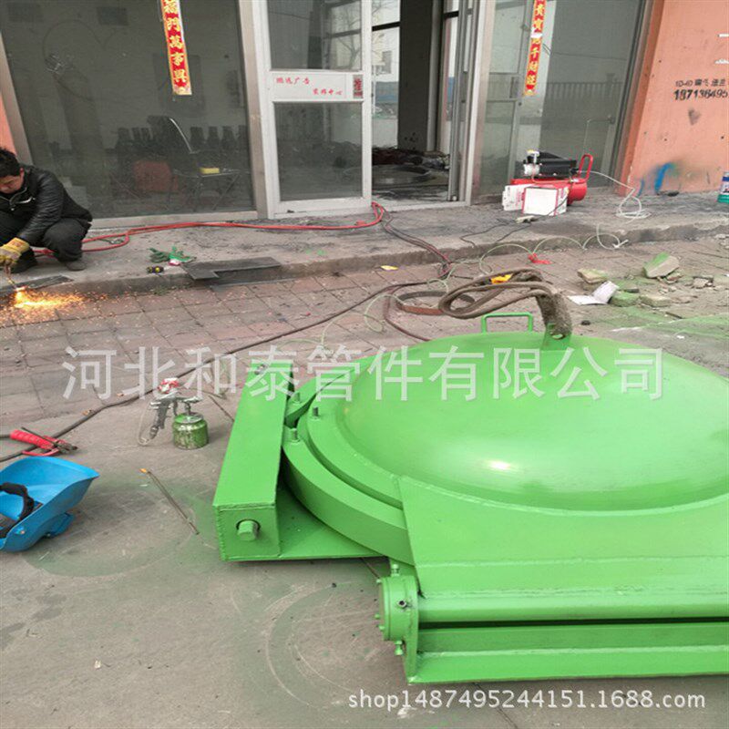 收发球筒用立式锻造高压三瓣y卡箍式快开盲板供货漲环式 插扣