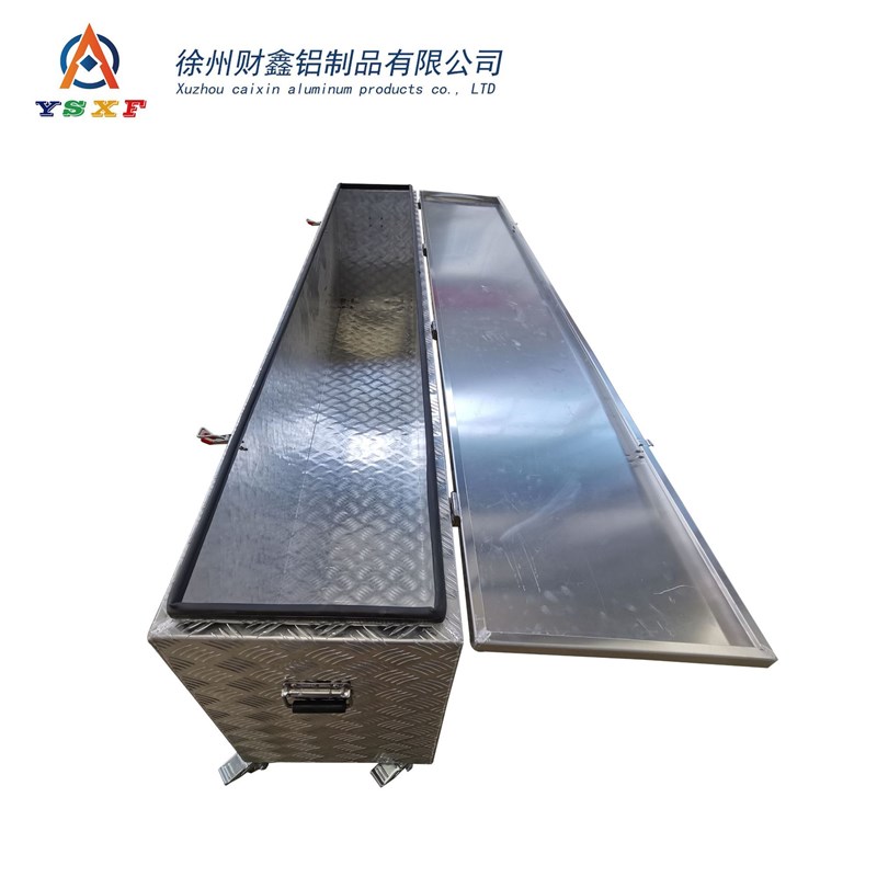 拖车皮卡车存储铝工具箱 可来图设计 多用途长X方形铝合金箱