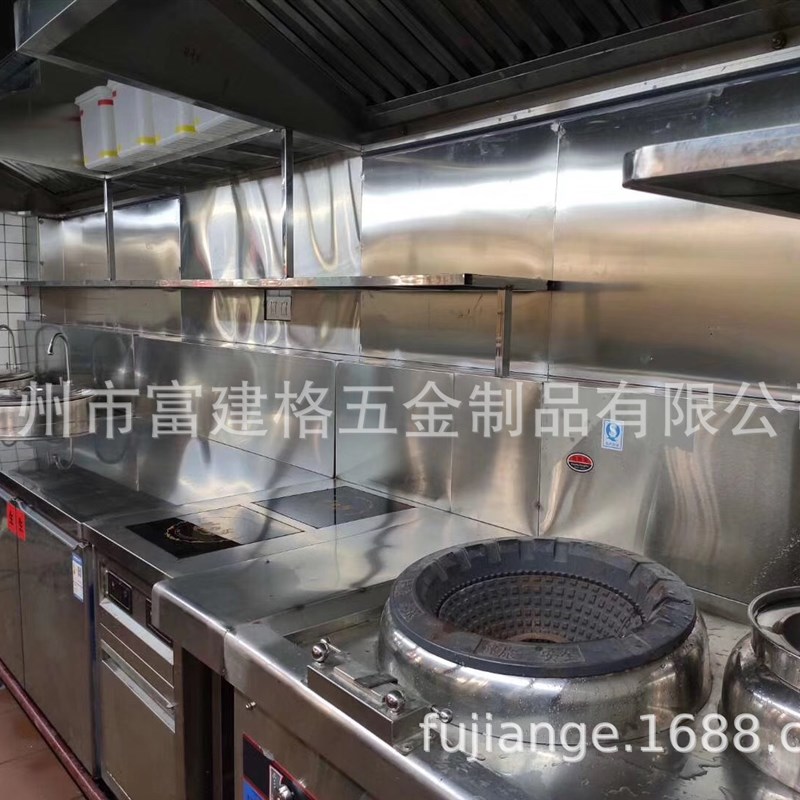 点心区中餐区烧腊间厨房设计厨y房安装排烟设计安装净化器风柜抽