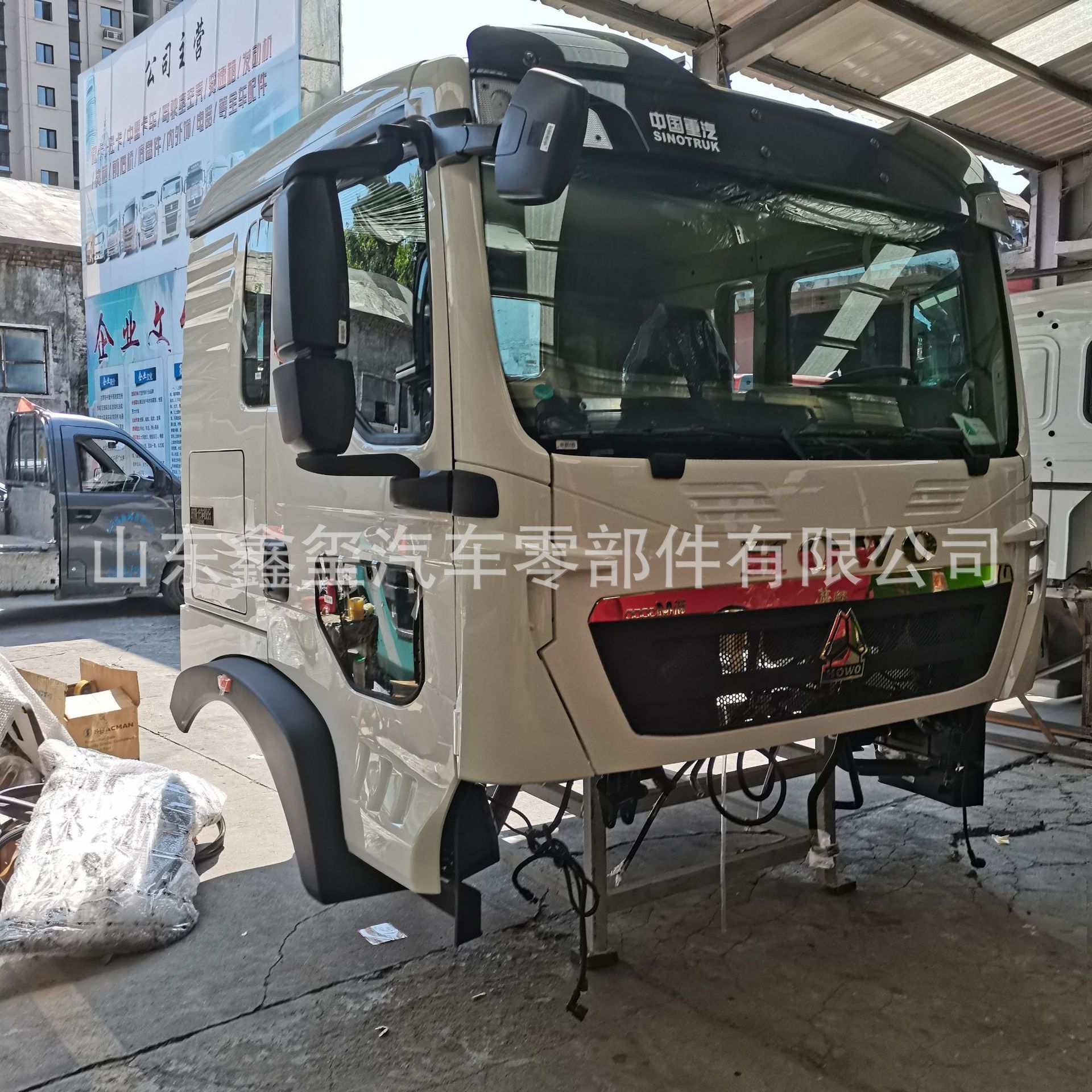 重汽豪沃TX驾驶室总成平顶豪沃TX驾驶室总成及壳体TX事故车配件