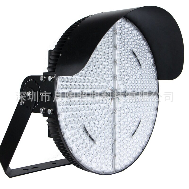 LED投光灯1200W户外高杆散热