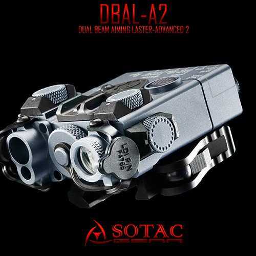 SOTAC DBAL-A2 PEQ15金属全功能版本A2 LED照明 IR镭射 绿镭射