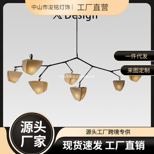 后现代客厅别墅吊灯设计师创