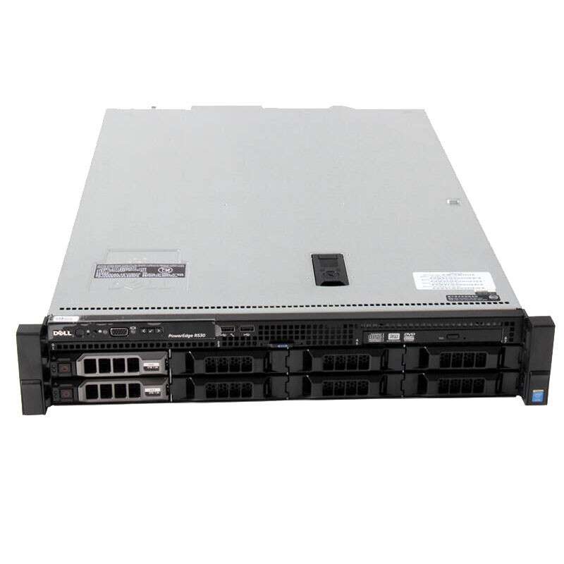 Dell戴尔R530机架式服务器32核2U虚拟多开数据库搭建运算存储渲染