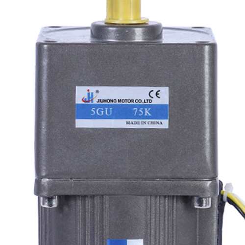 久宏电机40W微型交流齿轮减速电机220V 380v调速马达齿轮刹车异步