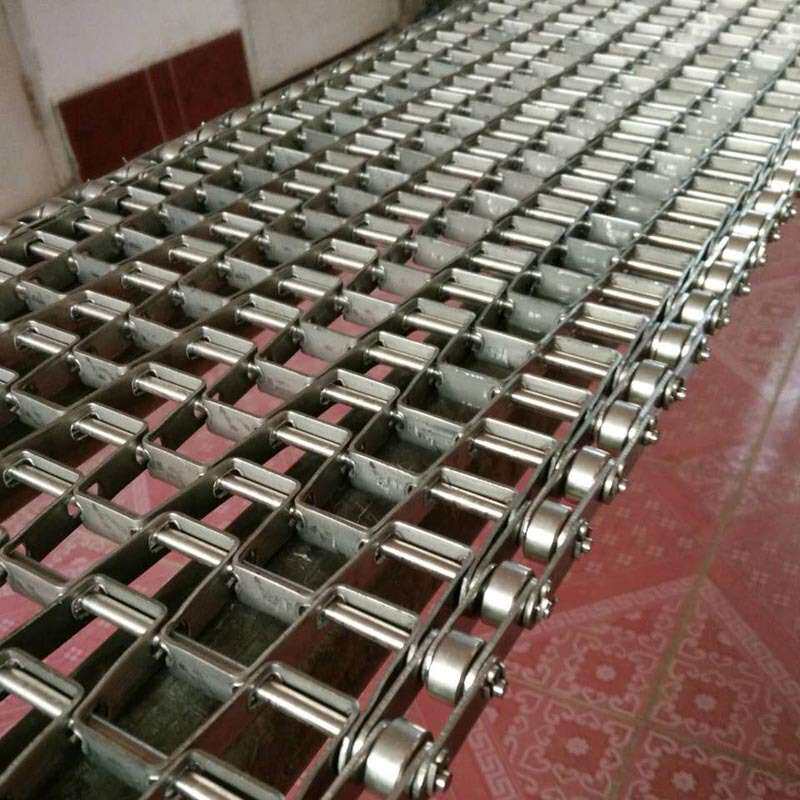 热卖不锈钢马蹄链网带金属片网带马蹄链提升机专用长城网带