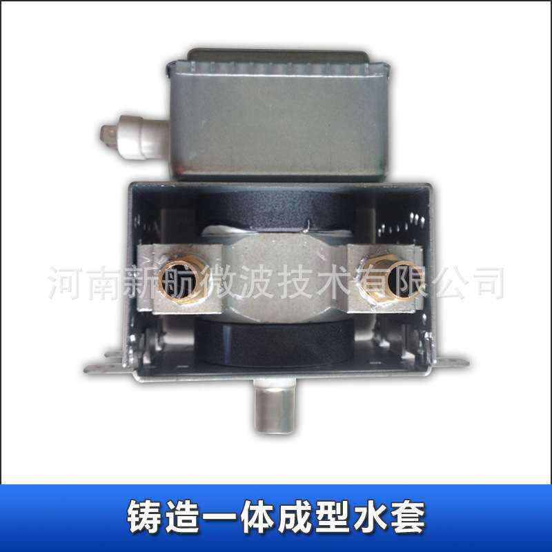 新航水冷循环散热器一体铸造铝水套微波磁控管配件可重复安装使用