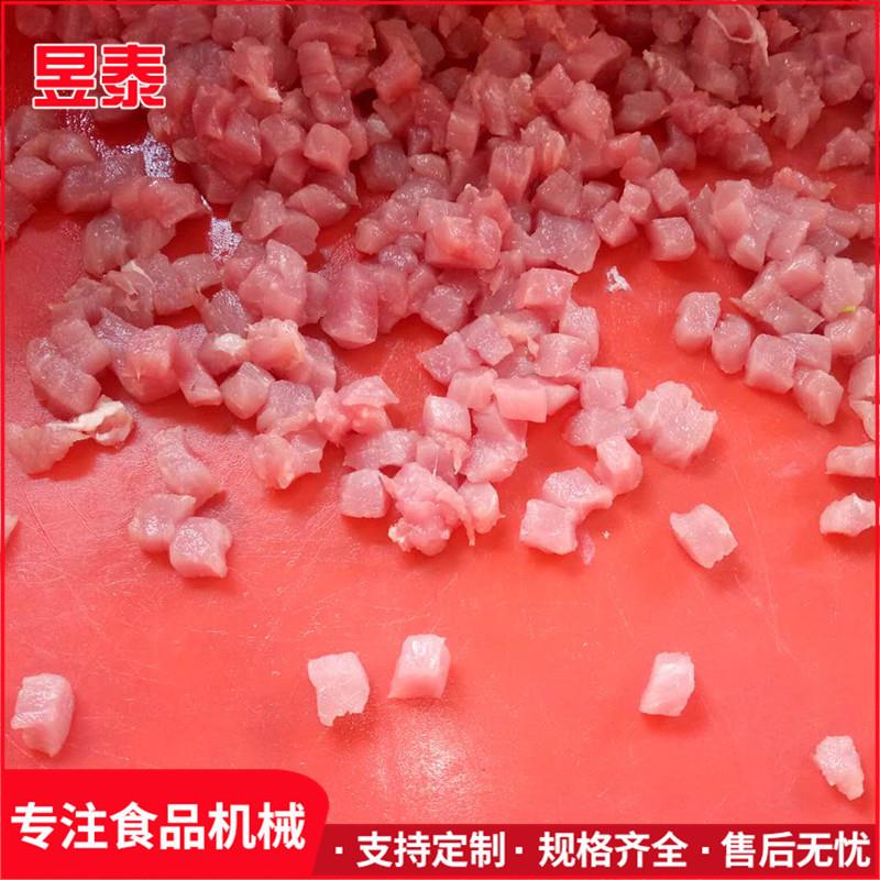 西瓜桃子切丁机 哈密瓜猕猴桃切丁机 熟板筋火龙果切粒机
