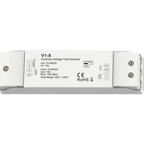 AC 1路*15A 可控硅调光恒压控制器 V1-S