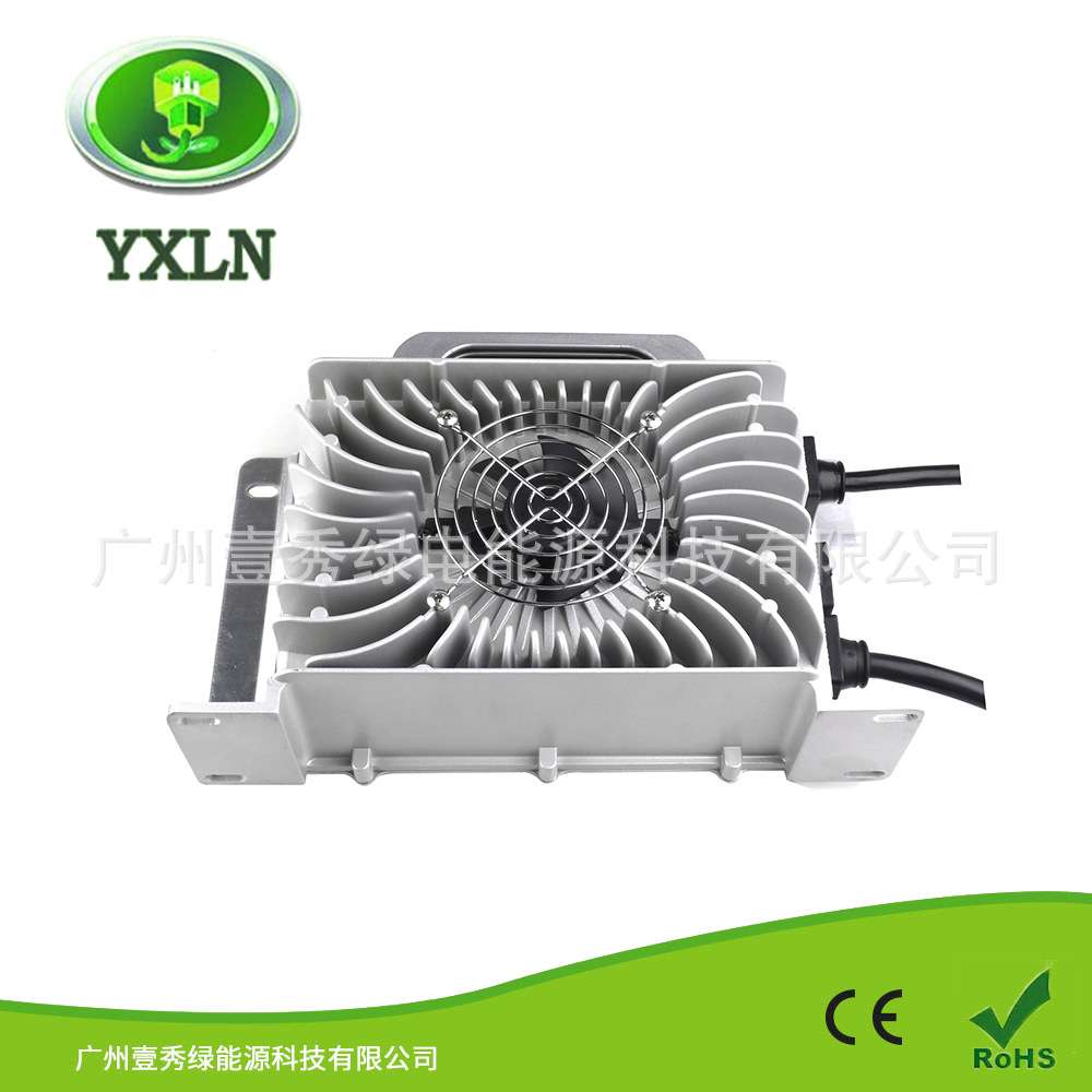 1200W IP67防水级充电器 48V 20A电动叉车 铅酸 锂电电池智能车载