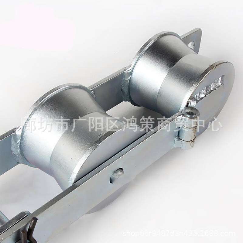 电力施工工具滑轮松绳器盘根式松绳器尾绳卡拉线紧线器滑轮