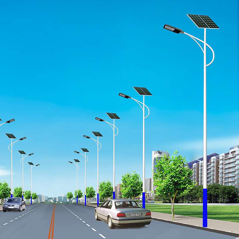 乡村太阳能路灯6米7米户外太阳能路灯led太阳能路灯一体化