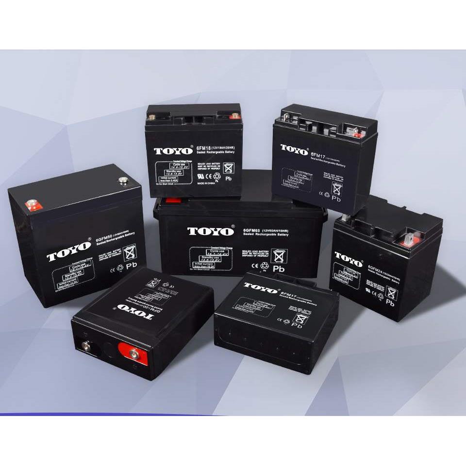 TOYO东洋蓄电池6GFM250 12V250AH光伏发电蓄电池