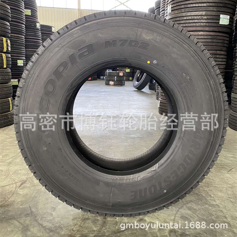 普利司通12R22.5 全钢丝真空货车卡车轮胎 M702花纹18层级