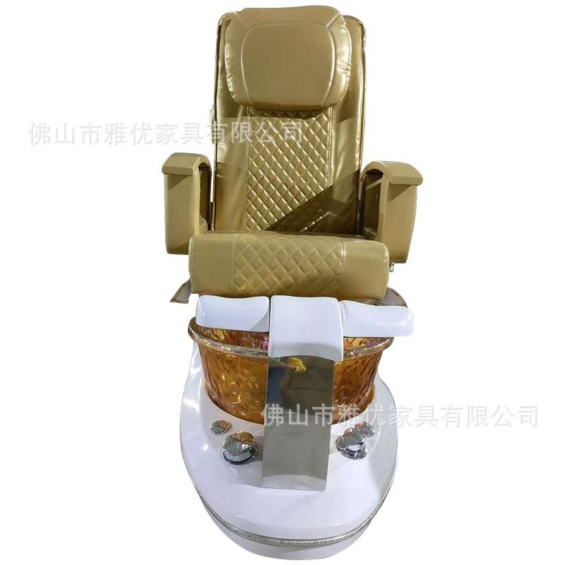 外贸款电动沐足洗脚沙发椅可躺足浴美脚沙发美甲美睫店修甲按摩椅