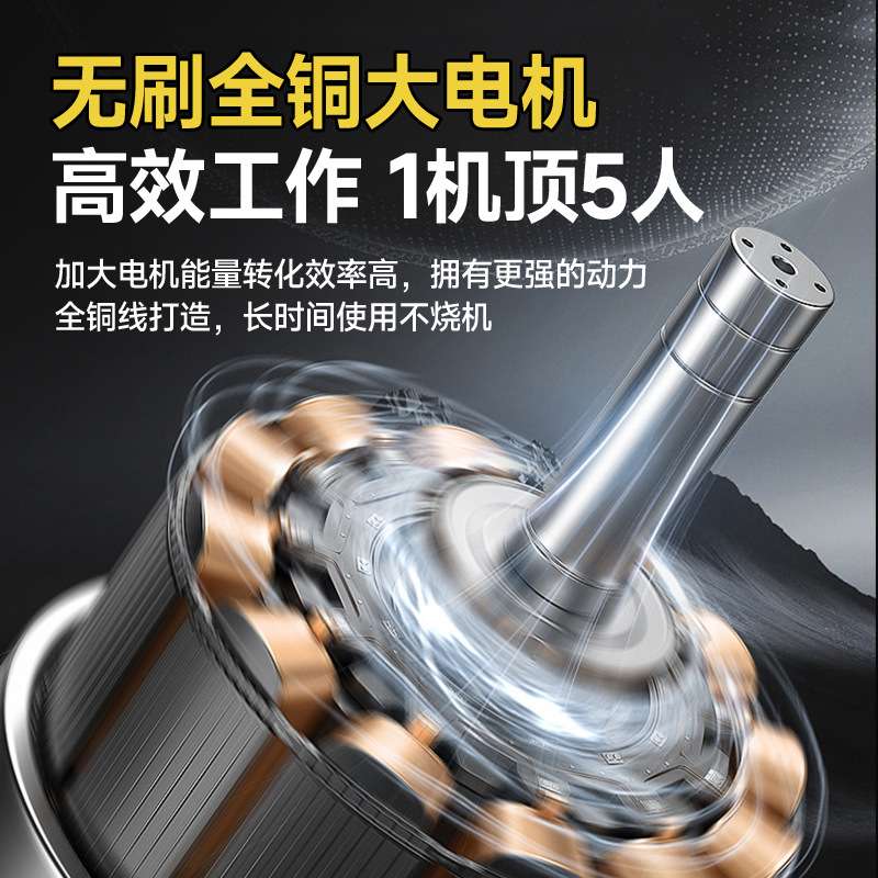 无刷高速锯12寸锂电电链锯园林锯伐木外贸跨境热门园林工具套装