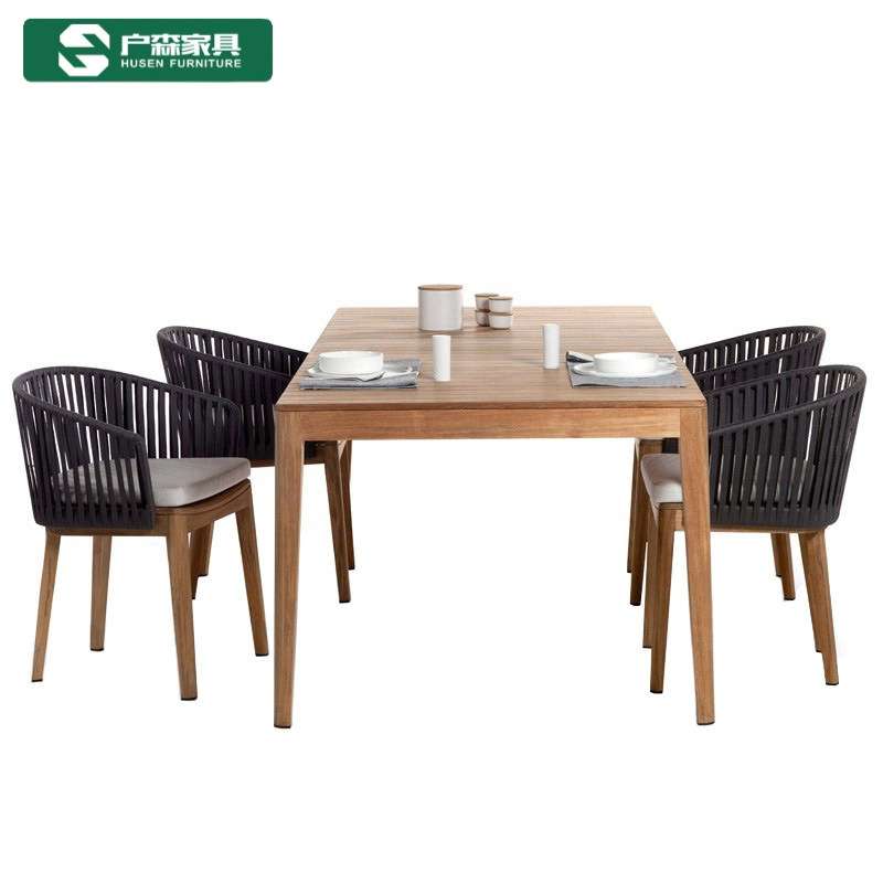 北欧户外休闲桌椅带伞组合室外阳台花园庭院别墅露天防水防晒家具