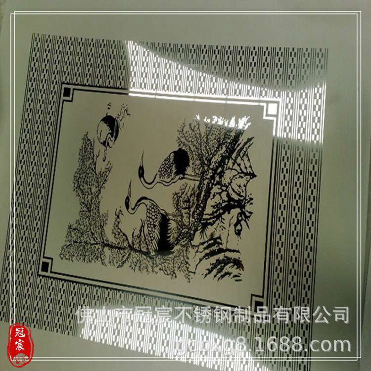 紫铜板雕刻凹凸文字 304不锈钢装饰画做旧 铝板蚀刻拉丝红铜