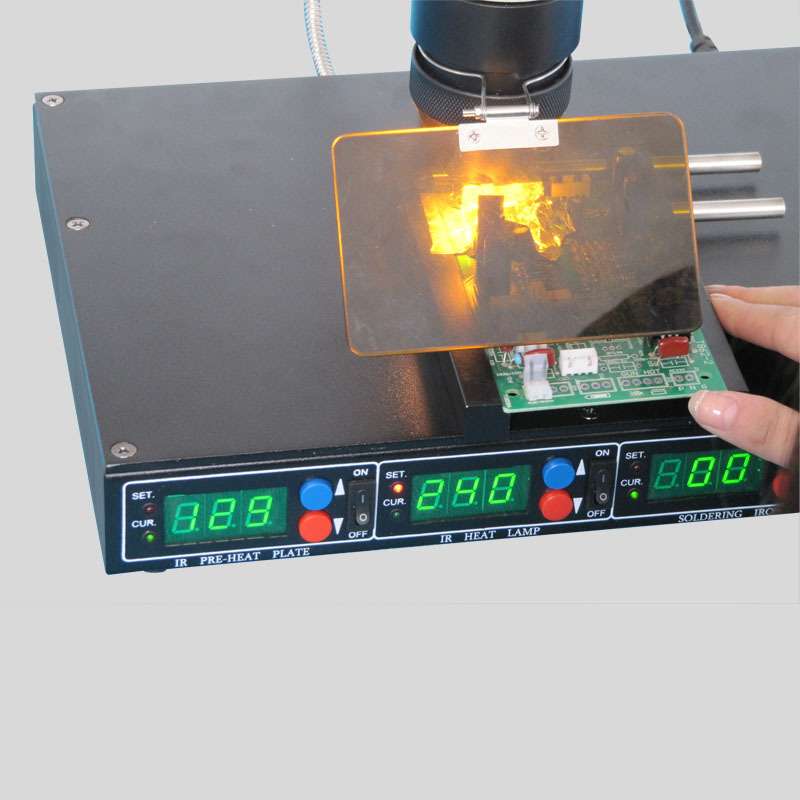 红外返修台T-862红外线BGA预热溶胶系统手机芯片拆焊台普惠厂家