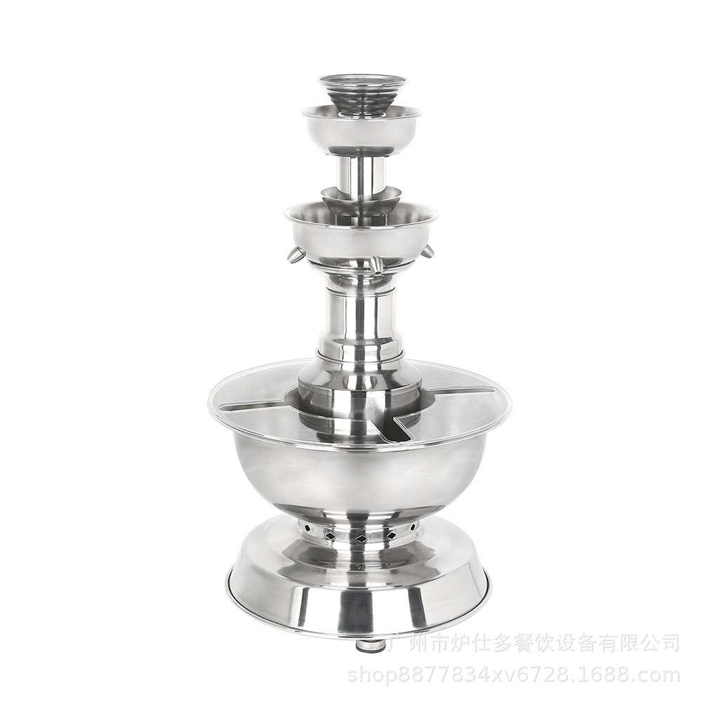 商用红酒喷泉机酒店自助专用香槟红酒饮料保温机恒温电动喷泉机器