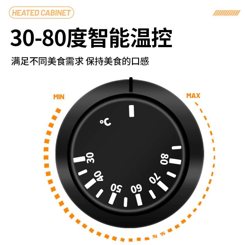 双驰商用弧形保温柜汉堡蛋挞恒温食品保温箱展示柜设备厂家直销