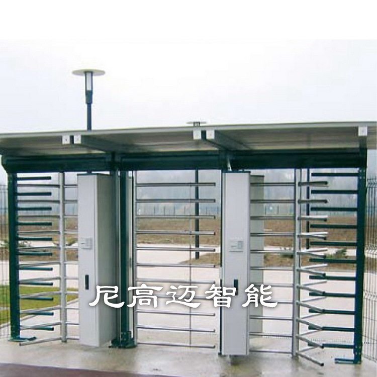 尼高迈三翼全高旋转闸 公司员工通道转闸 刷卡刷身份证门禁系统