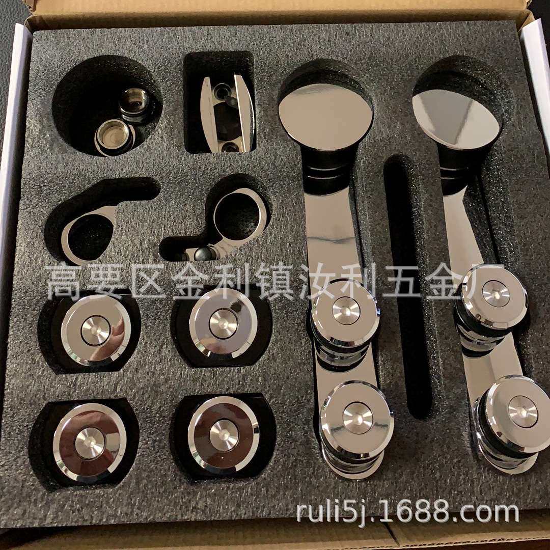 锌合金不锈钢玻璃移门配件推拉门吊轮静音滑轮吊趟门滑轮直销