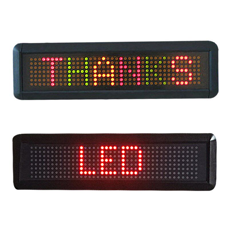 led计时器显示屏广告屏幕v室内走字滚动led电子广告牌字幕门头条