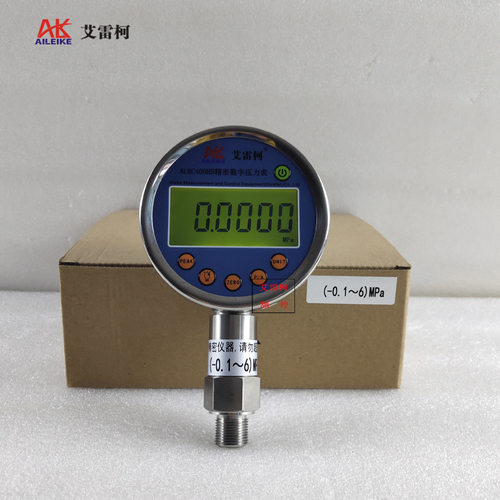 数字标准表 ALKC400H5 标准数字压力显示表 -0.1~6MPa 0.5级