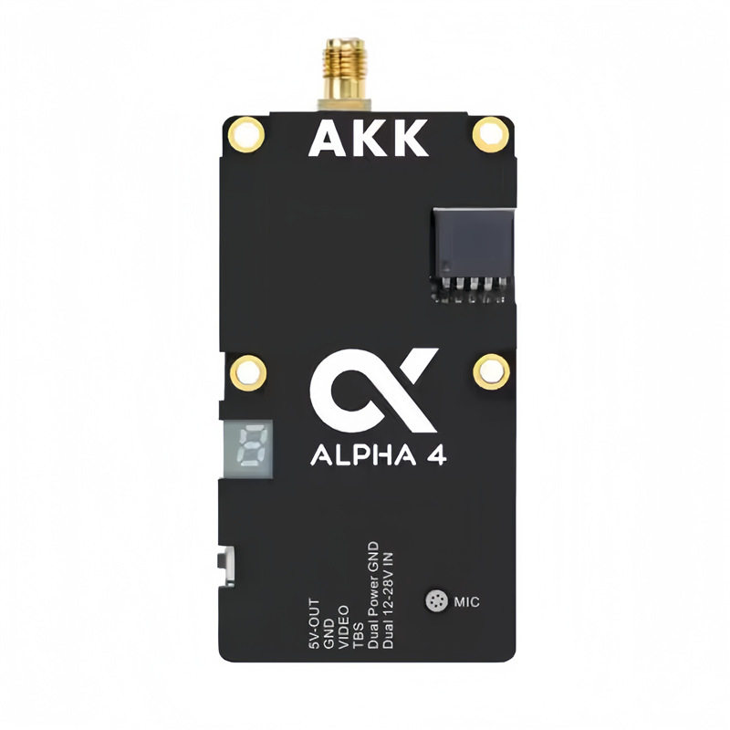 AKK Alpha 4 VTX 5.8G 1W 2W 3W 4W穿越机视频发射机80CH图传FPV