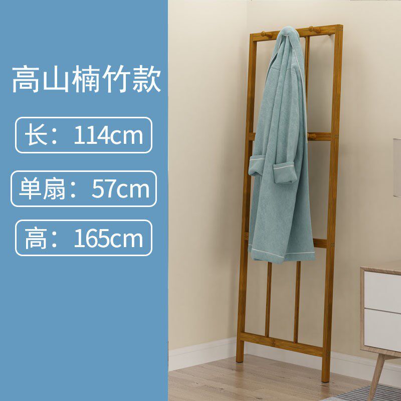 简欧白色转角玄关衣帽架省t空间墙角落地挂衣架靠墙三角折叠挂包