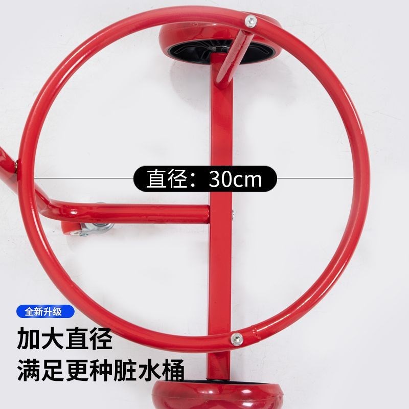 家用倒水车便携式装水p车手拉式垃圾车脏水车农村倒脏水手拉泔水