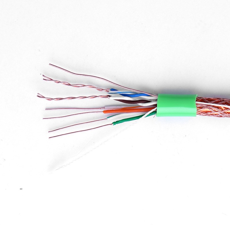 G500绿色 超五类网线 双屏蔽 SFP5E 双绞P线 POE 足300m