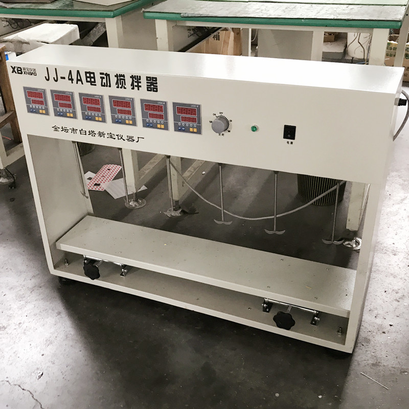 JJ-4A 4头/6头电动搅拌器 恒速款 按键设定转速