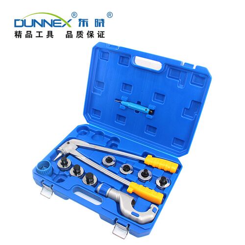 CT-100(C款塑盒)10-28mm手动H杠杆式铜管胀管器 制冷胀管套装