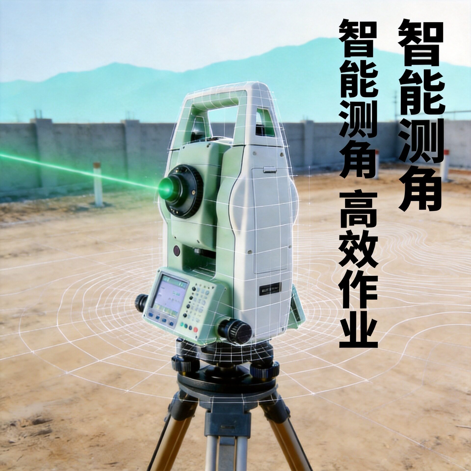 华星全站仪HTS-520R8彩屏全站仪 高工程型全站仪 全站仪非洲适用