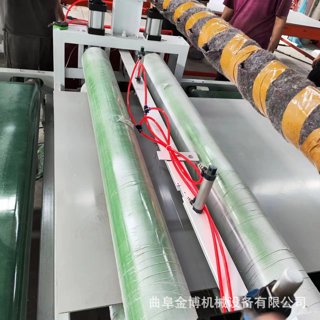 全自动记米加宽大板冷裱覆膜机