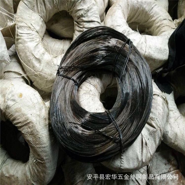细黑铁丝 0.71mm黑退火铁丝 建筑绑丝 切断丝