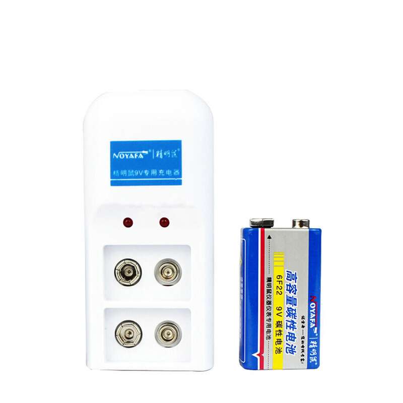 精明鼠NF-009充电电池寻线仪万用表专用9V电池 套装套装 带充电器