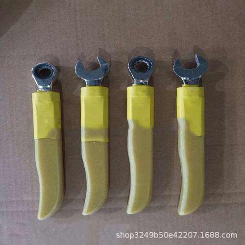 配电线路施工高压扳手M8-M22开口扳手ZF011507绝缘耐压活口扳手